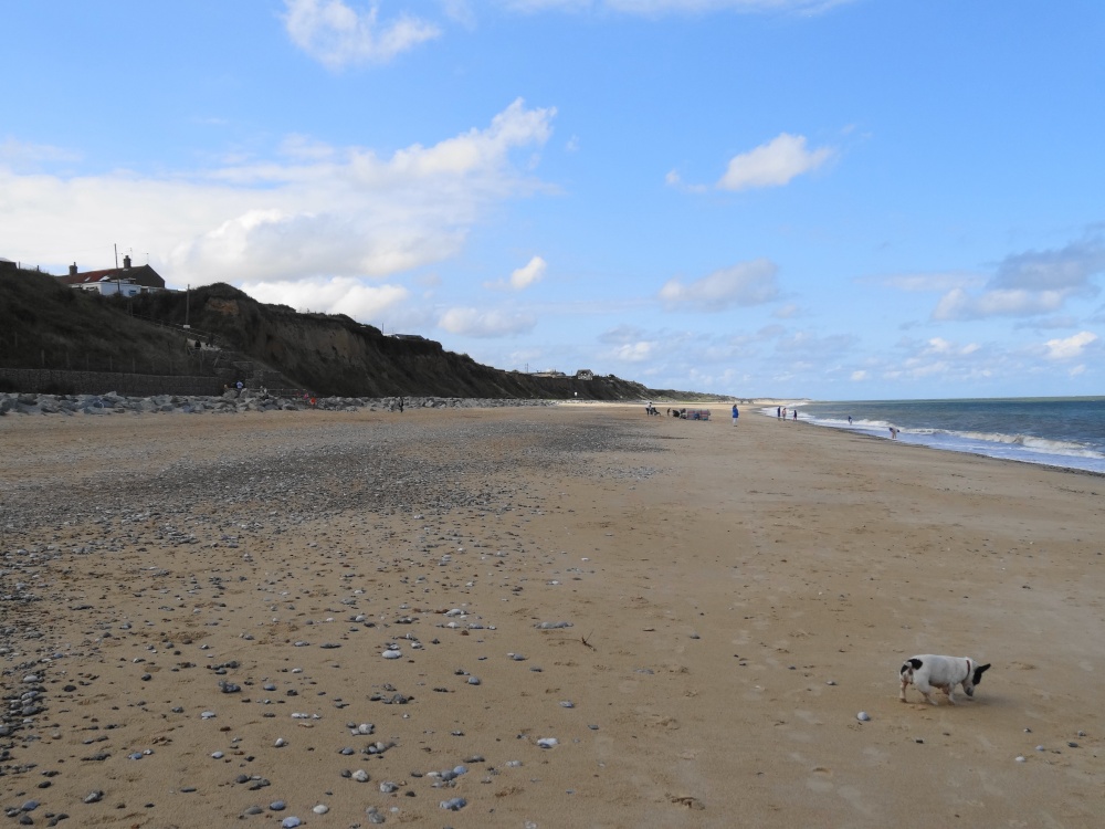 Photograph of Open views from Scratby beach, Norfolk