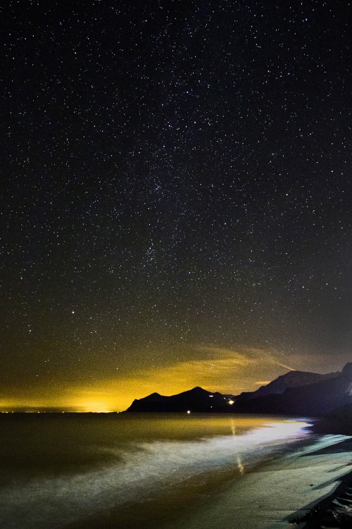 Nefyn Beach at Night