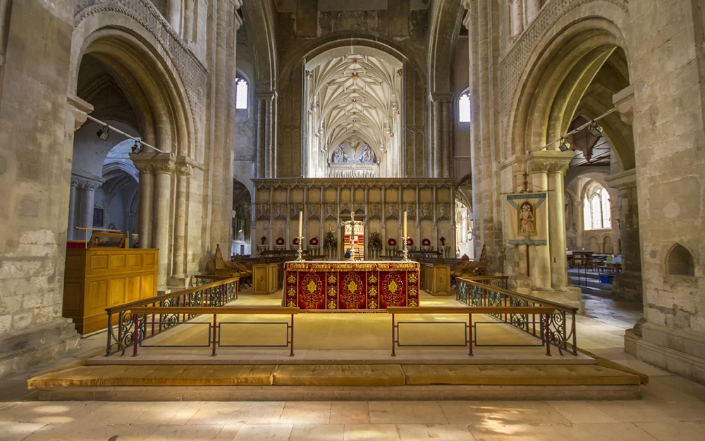 Christchurch Priory, Dorset photo by Steve Elson