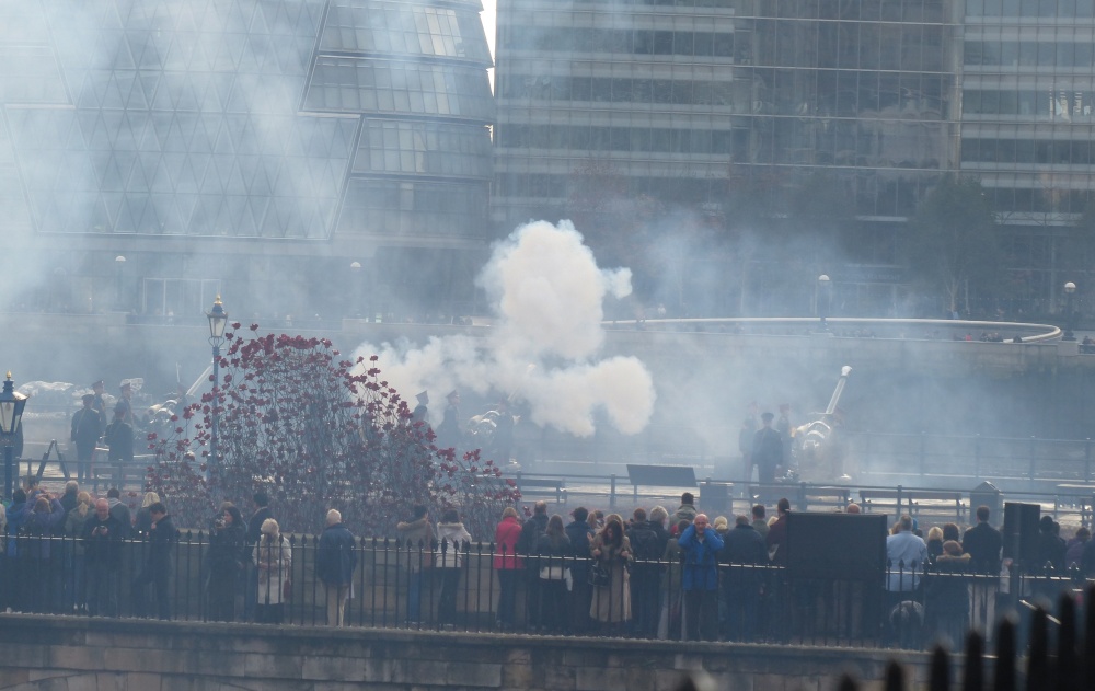 Gun Salute at The Tower