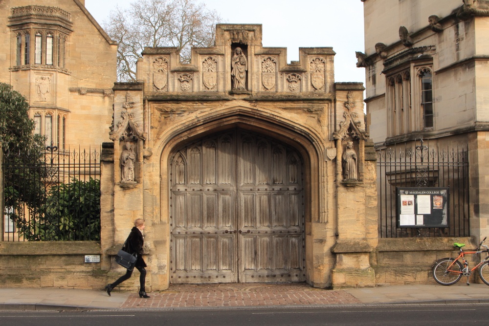 Gate of Magdalen College, Oxford