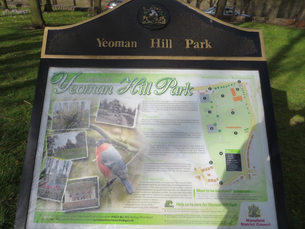 Photograph of Yeomen Park