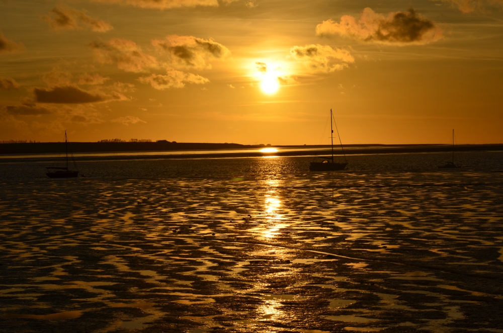 Photograph of Golden sunrise