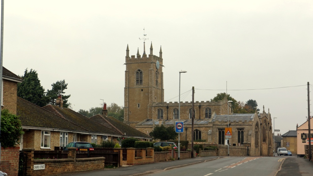 "St Andrew's, Whittlesey" by Ken Ince at