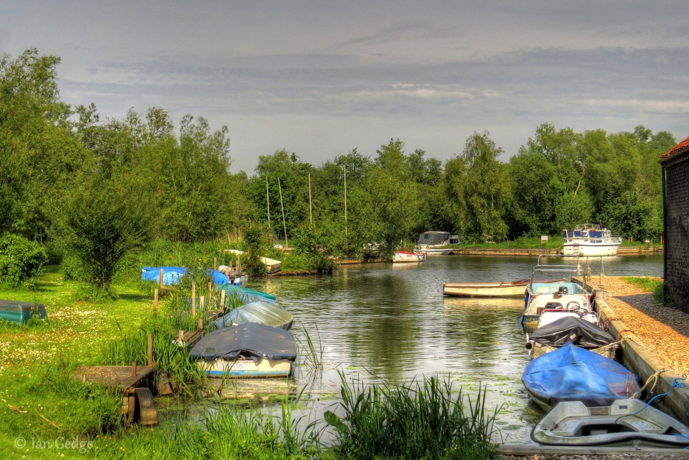 Photograph of Barton Turf staithe