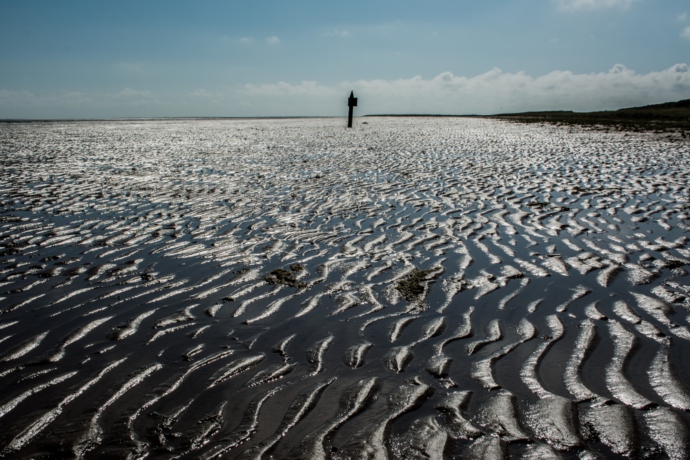 Low tide at Theddlethorpe
