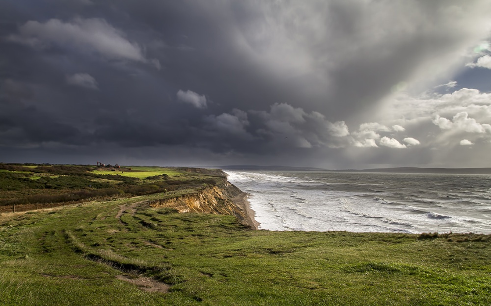 Photograph of STORM APPROACHING AT BARTON ON SEA