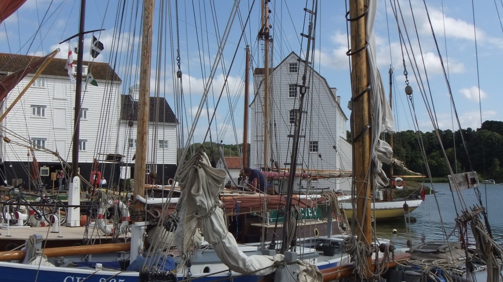 Woodbridge Tide Mill and old boats 14th September 2012