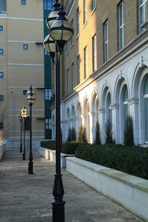 Walkway beside Abbots House, Reading