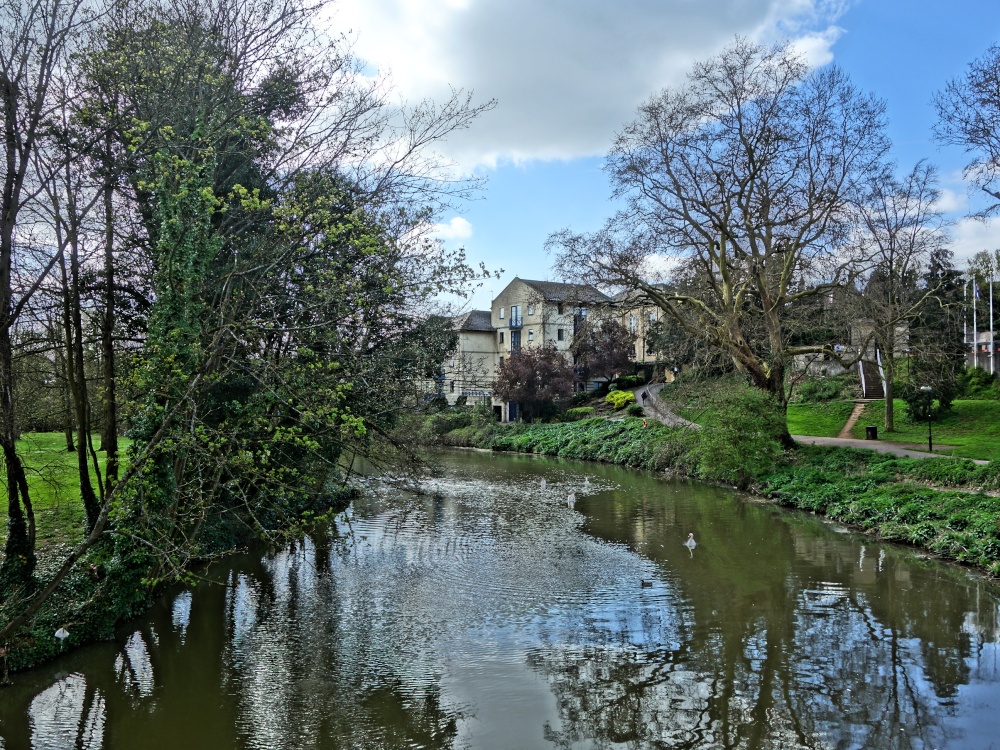 Photograph of Monkton Park and the River Avon