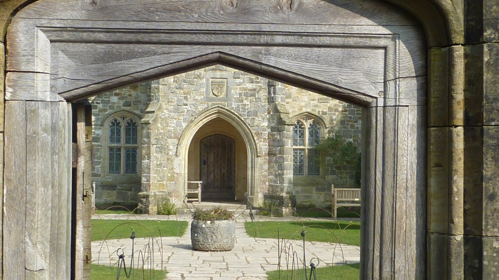 Nymans through the arch, 18th March 2015