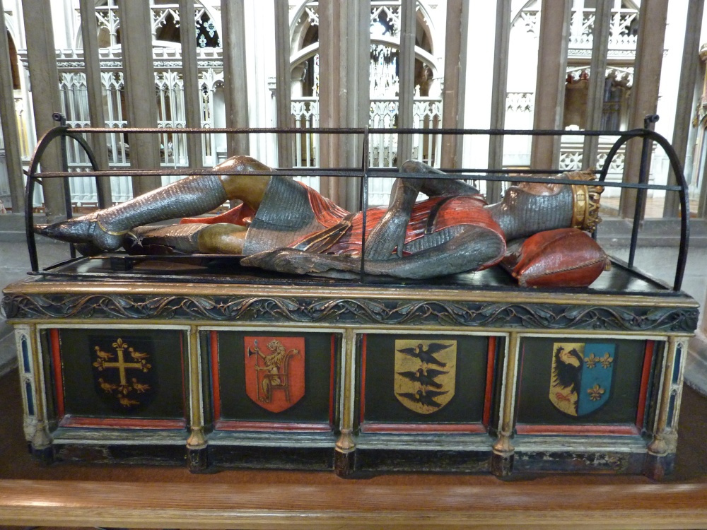 Tomb of Robert 'Curthose', Duke Of Normandy, Gloucester Cathedral, 15th April 2012