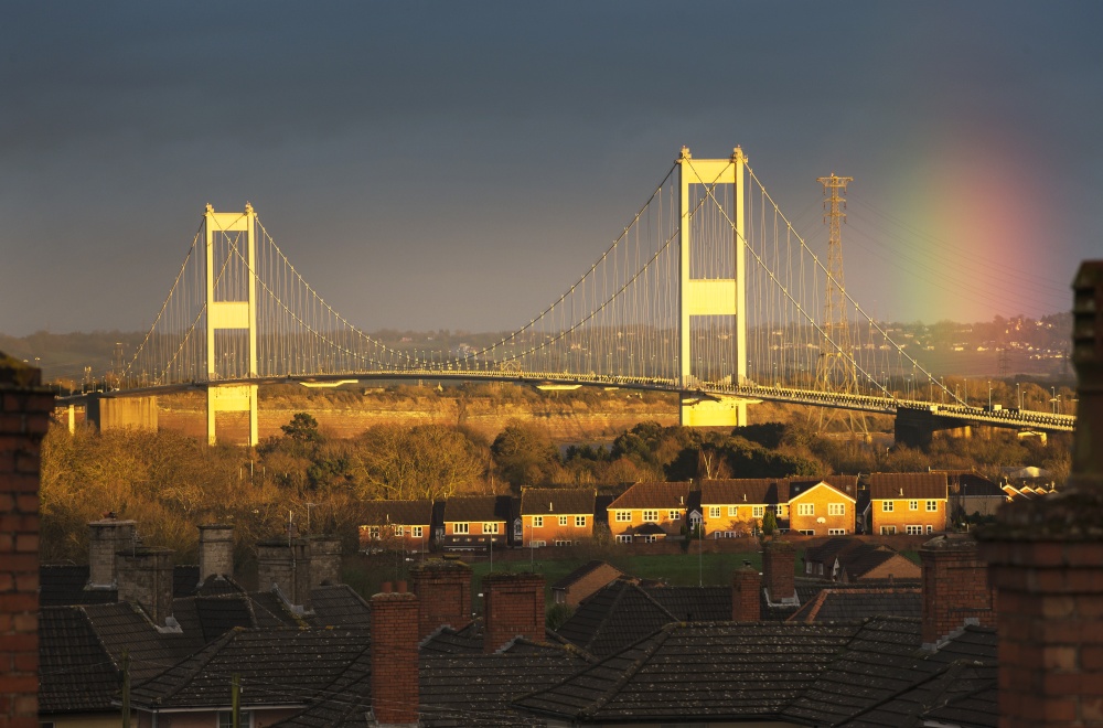 Late Evening Sun, Chepstow.