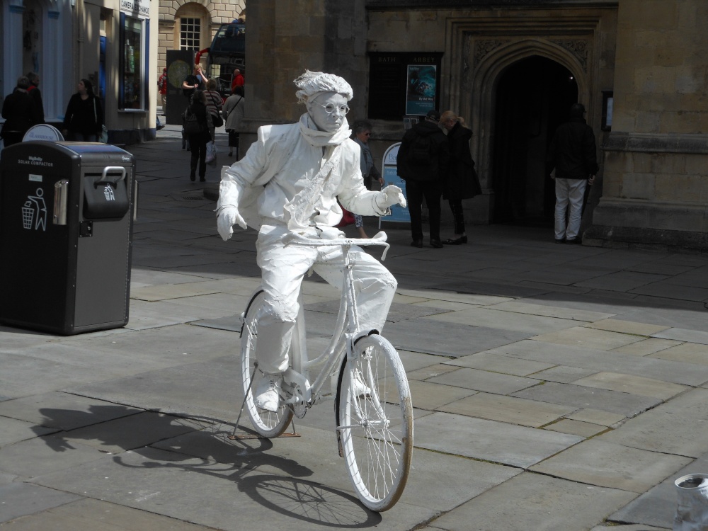Human Statue, Bath, Somerset