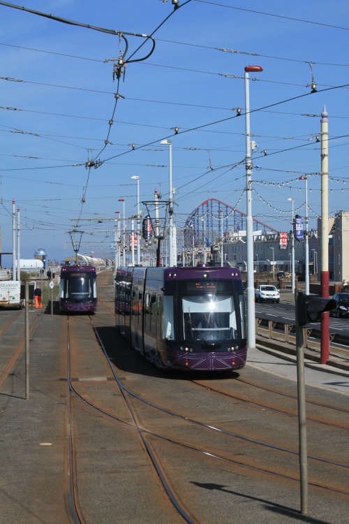 Blackpool trams
