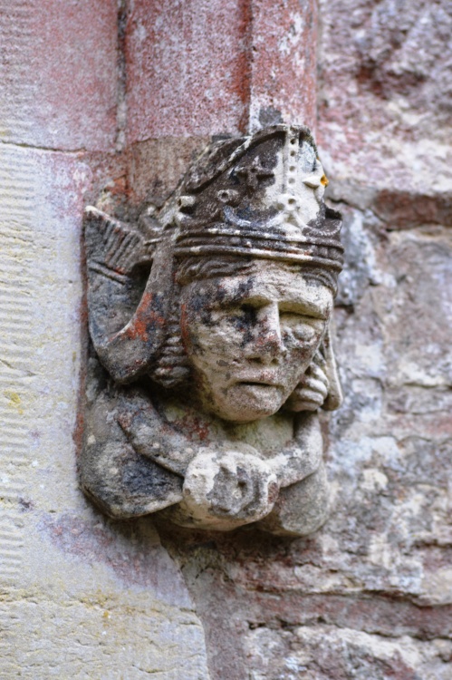 Church detail, Brownsea Island