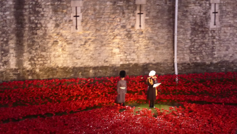 Roll of Honour reading at the Tower