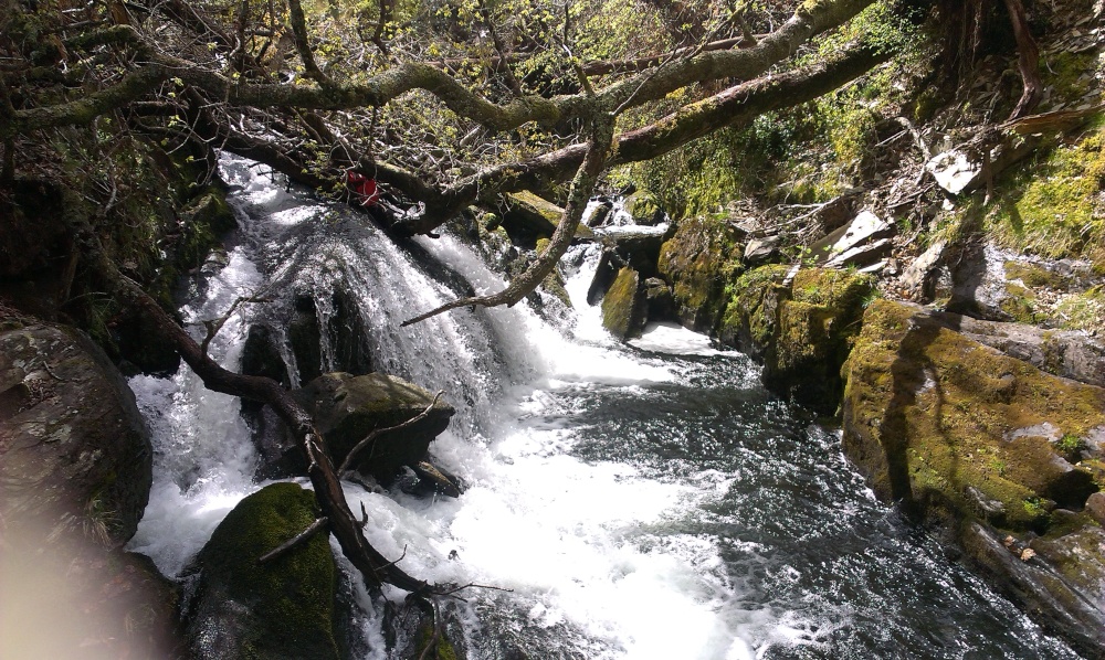 Photograph of Waterfalls at Nantcol, Pwllheli