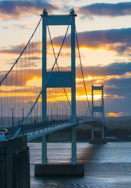 Severn Sunset, Aust.