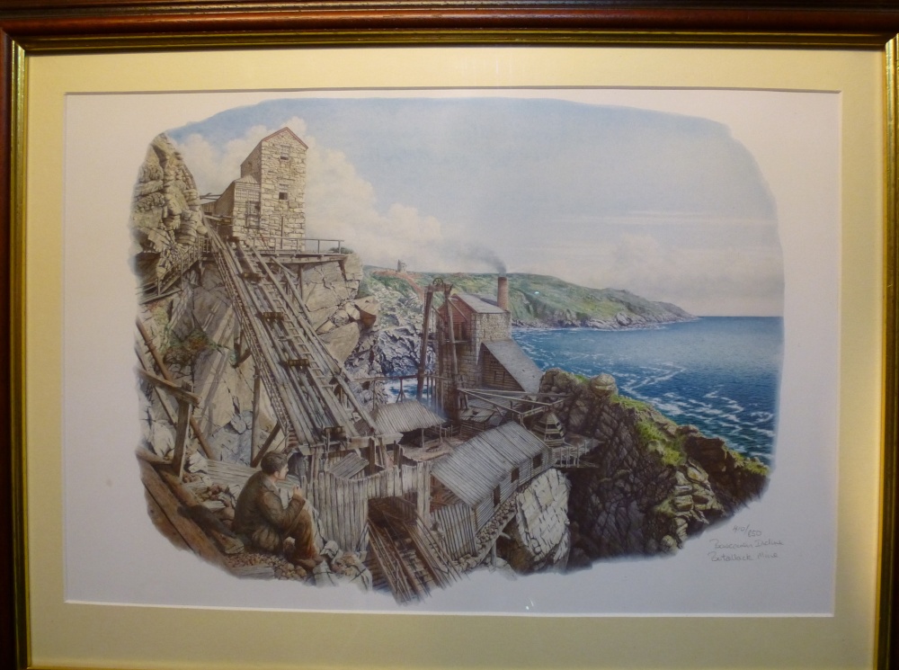 Photograph of Boscawan Diagonal Shaft- Botallack.