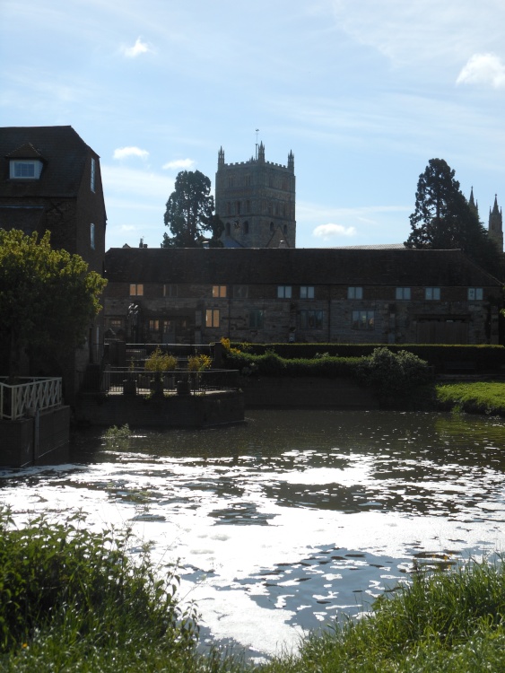 Tewkesbury Abbey & St Mary's Street, Tewkesbury, Gloucestershire