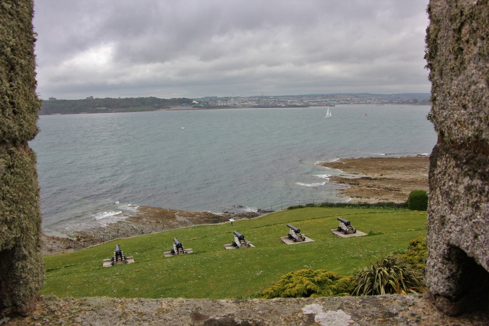 The Guns of St Mawes Castle
