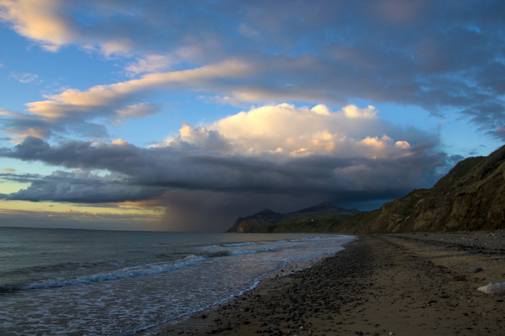 Storm at Sea near Nefyn, Wales