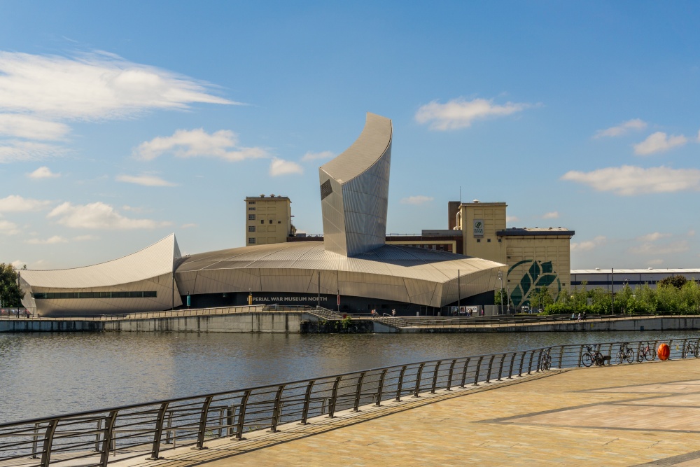 Photograph of Imperial War Museum North, Salford Quays