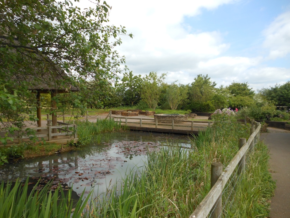 Gardens at Brixworth Country Park, Coton, Northamptonshire