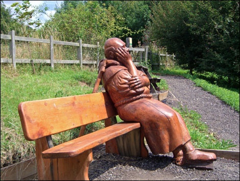 The Pilgrim's Way at Hollingbourne, Kent