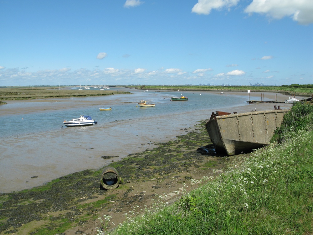 Walton Hall Marshes. Walton on the Naze