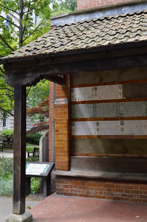 Postman's Park Memorial to Self-Sacrifice