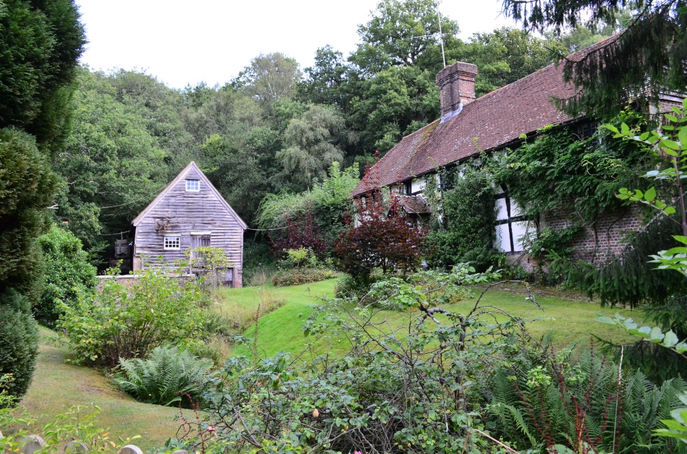 Photograph of The old mill and cottage