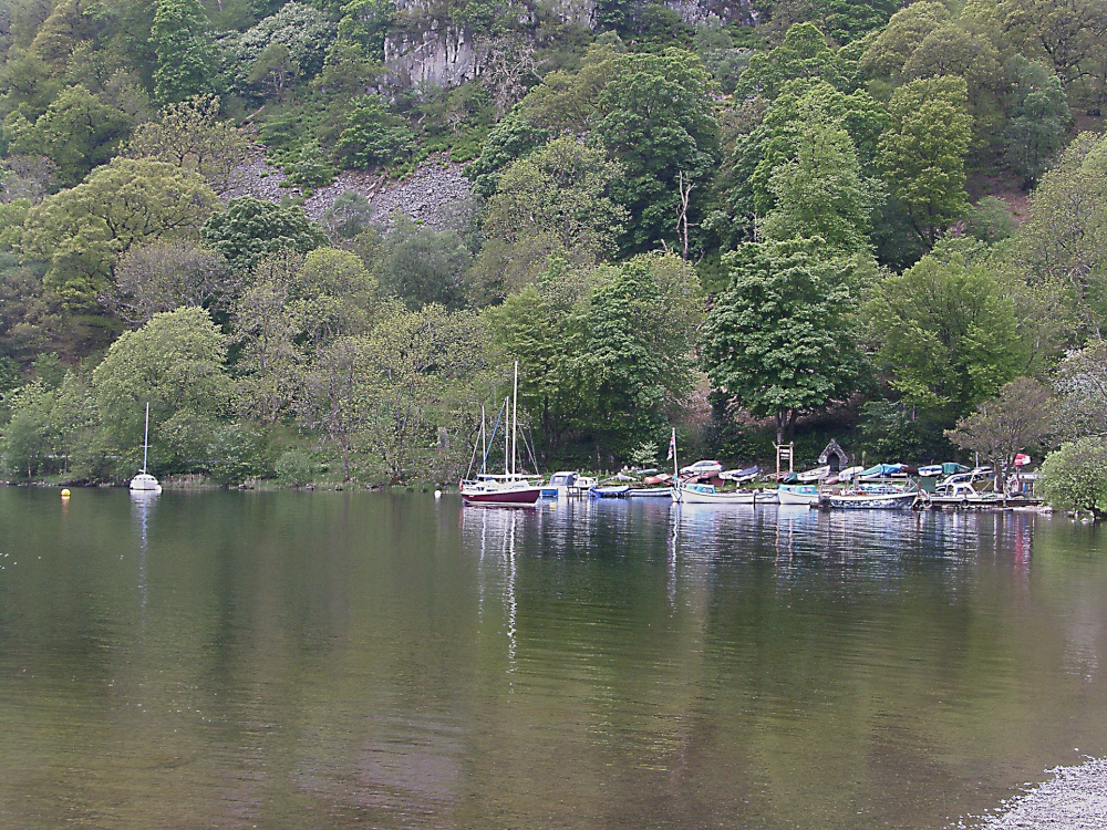 Lake Ullswater at Glen Ridding.