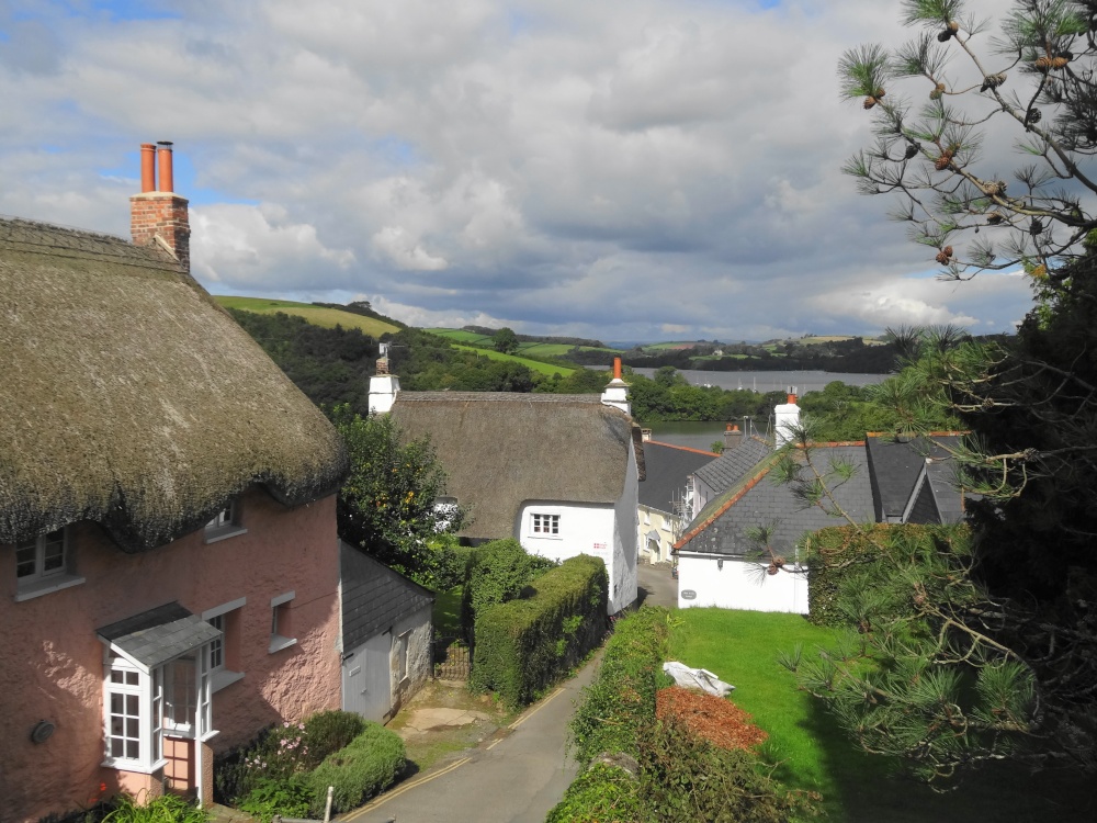 Photograph of The village of Dittisham, Devon