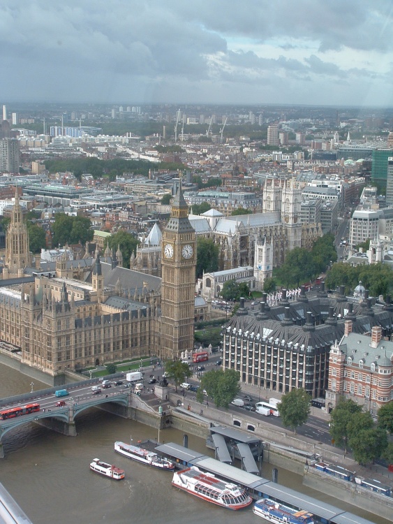 London from the London Eye