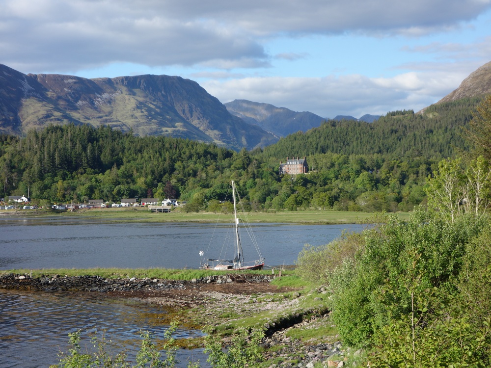 Photograph of Glencoe village