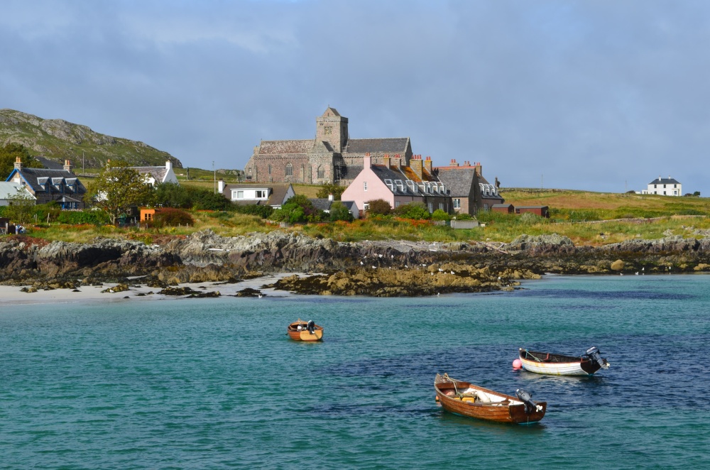 Photograph of iona abbey  western isles