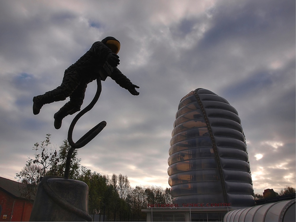 That's one small step for man.....  Leicester photo by Pete Cartwright
