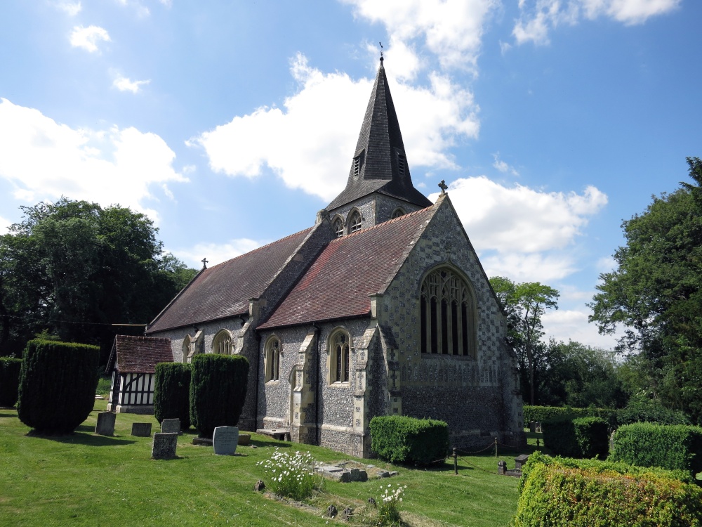 All Saints Church, East Stratton, Hampshire, Summer 2015