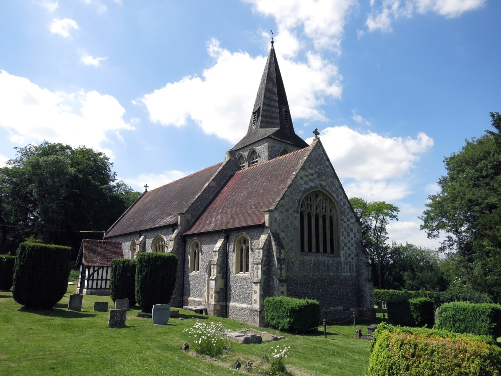 All Saints Church, East Stratton, Hampshire, Summer 2015