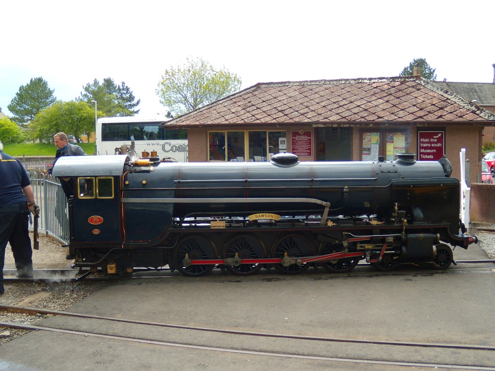 Ravenglass & Eskdale railway - 'Samson' at Ravenglass