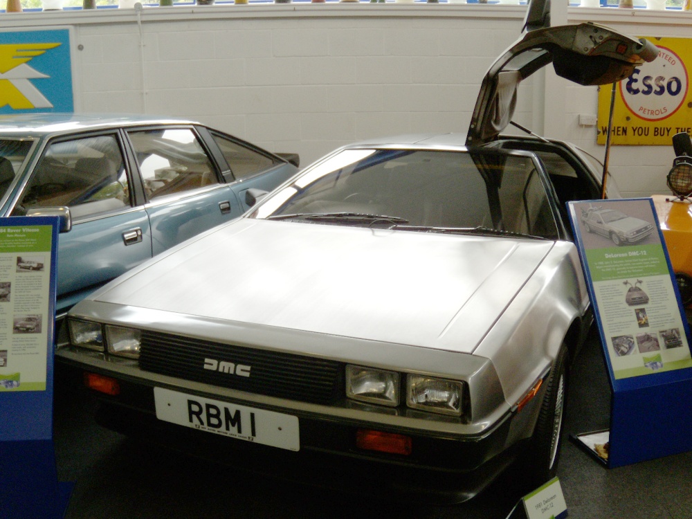 Lakes Motor Museum DeLorean photo by Steve Willimott