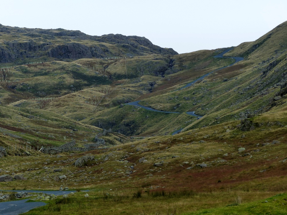 Wrynose Pass between Hardknot and Ambleside