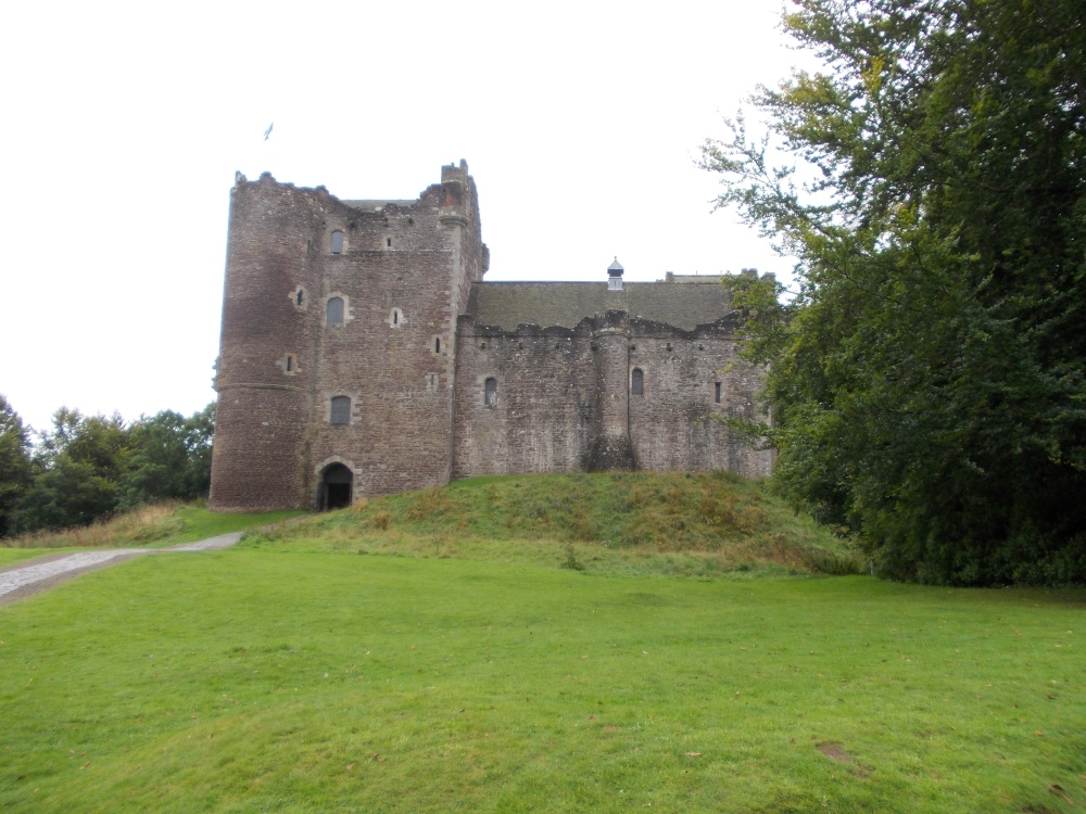 Photograph of Dourne Castle, Perthshire, Scotland.