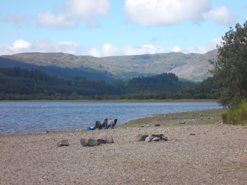 Photograph of Loch Venachar in The Trossachs