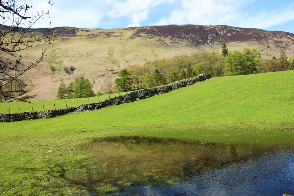 Picturesque countryside at Borrowdale