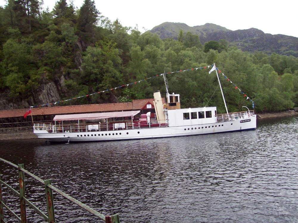 The Sir Walter Scott Paddle Steamer