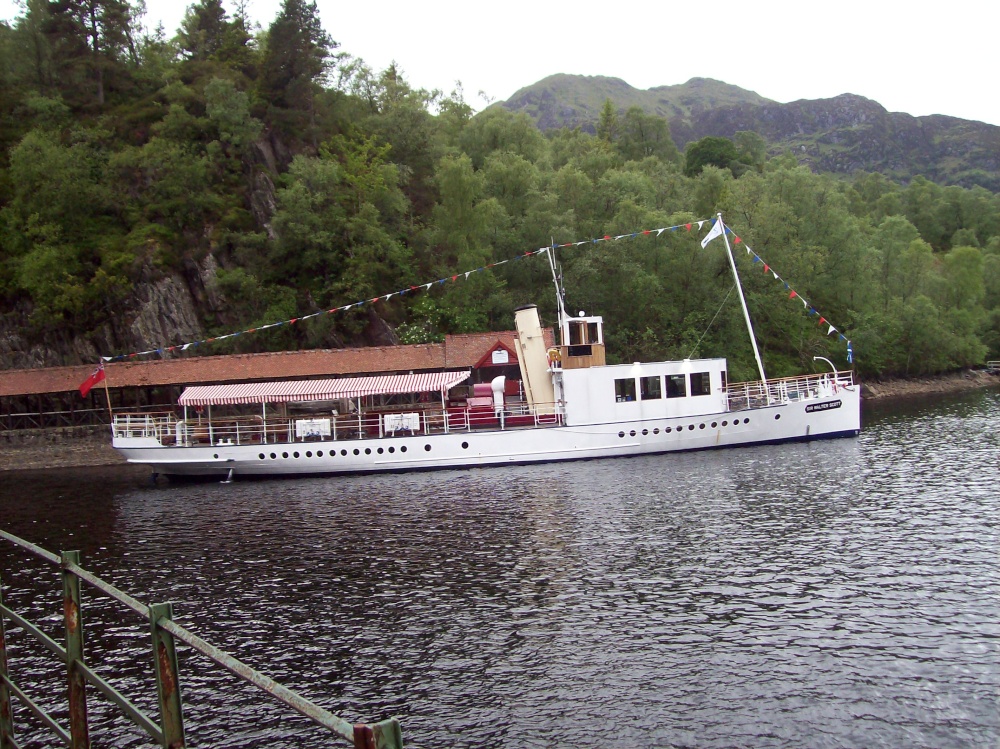 The Sir Walter Scott Paddle Steamer photo by Richard Butters