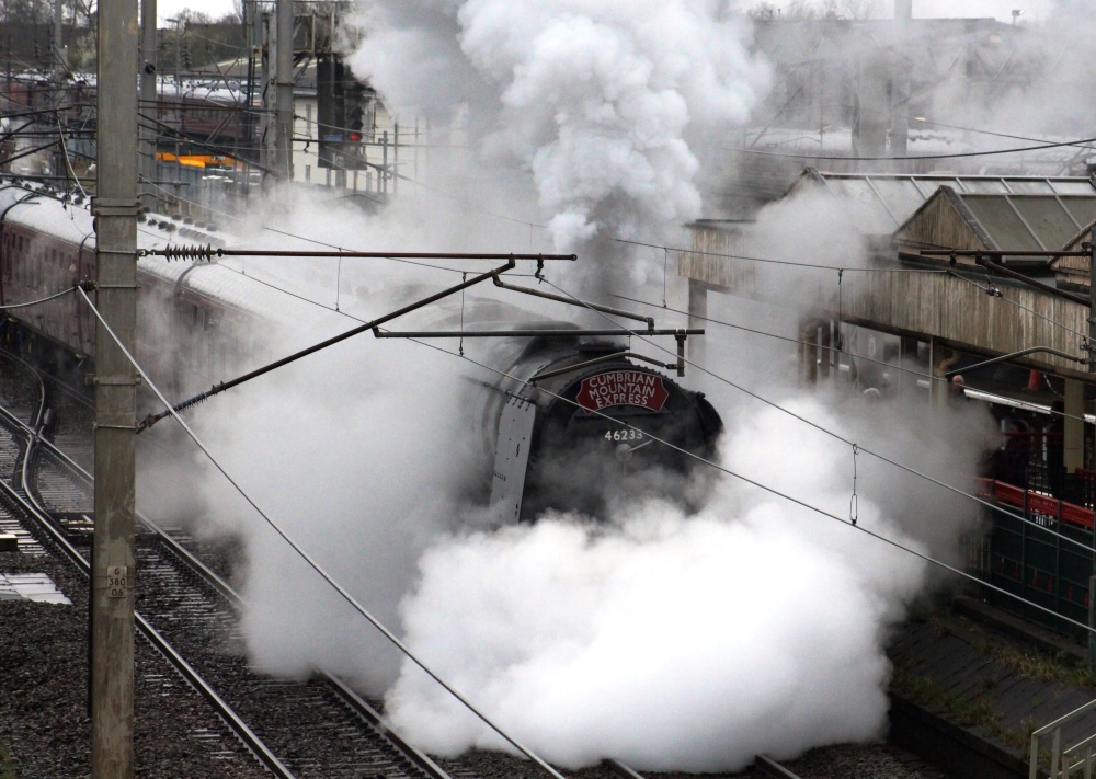 Duchess at Carnforth.